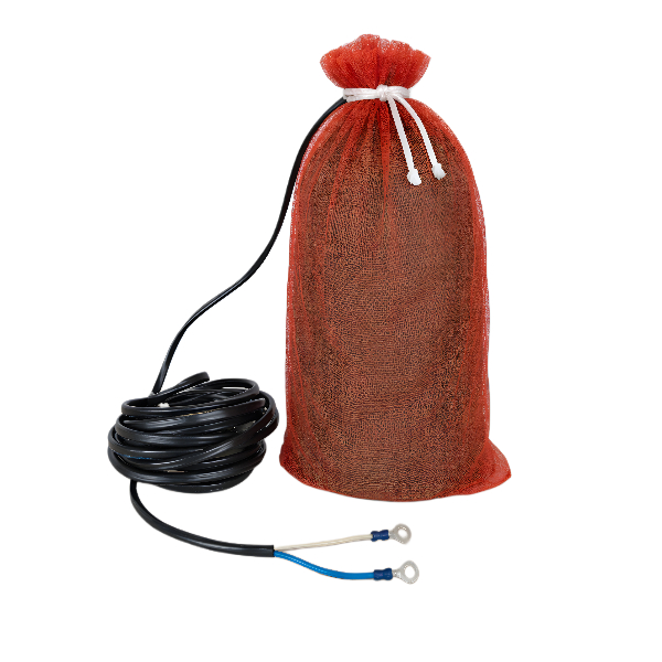 Stationary two-chamber copper-sulfate reference electrode ESM-DS SHIK (packed with activator)